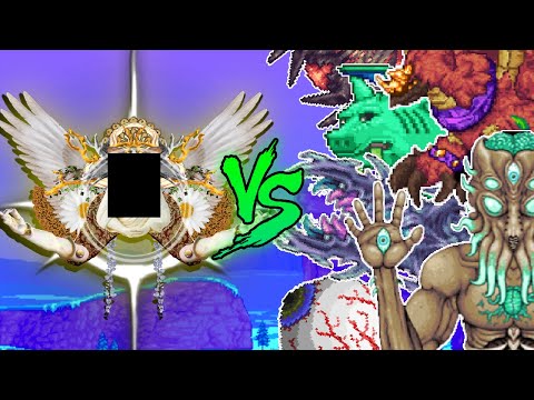 LA DEIDAD SIN NOMBRE VS TODOS los JEFES de Terraria + Calamity mod
