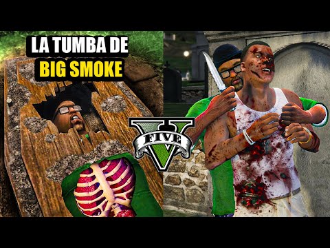 ENCONTRÉ la TUMBA de BIG SMOKE en GTA 5 😰