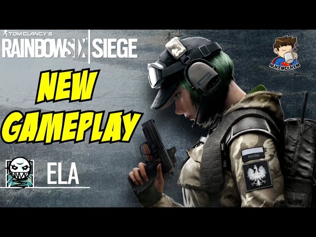 Rainbow Six Siege Ela Lesion Ying Gameplay All New Operators Operation Blood Orchid Gadget Abilities