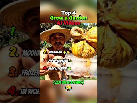 Top 4 Best Grow a Garden Ai Videos 😂 (part.8)