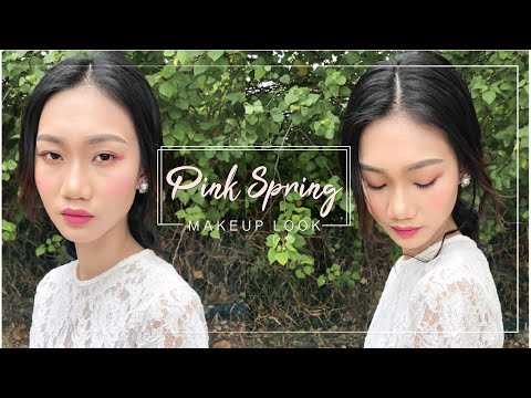 Pink Spring Makeup Look 🌾🌱🌷