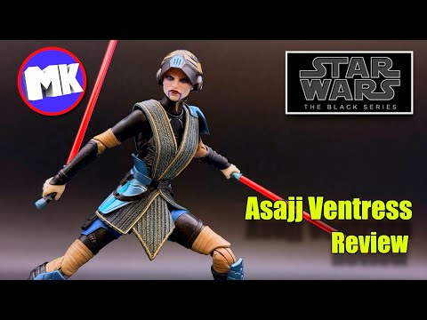 Let's Talk about this Black Series Bounty Hunter Asajj Ventress Figure for a bit