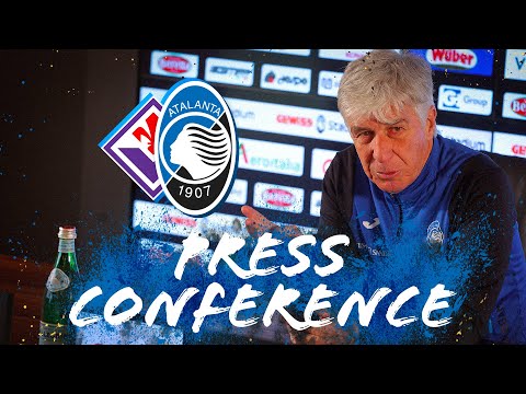 Semifinale andata #CoppaItalia | Fiorentina-Atalanta | La conferenza stampa di Gian Piero Gasperini