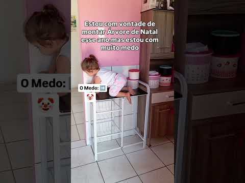 Estou com muito medo #natal #jinglebells #papainoel #foryou #shortsvideo