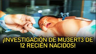 ¡MU3RT3 DE NEONATOS POR FALTA DE HIGIENE!