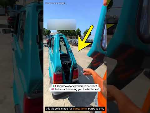 🚗 La microcar larga solo 50 cm che sfida il traffico