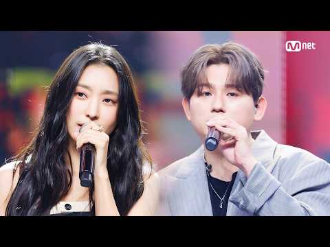 '최초 공개' 우디 (Woody) x 보라 - 마침표 #엠카운트다운 EP.947 | Mnet 261001 방송