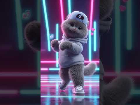 Tiktok dance craze #cat #catshorts #cute #petlover #dance #dancingcat #dancevideo #tiktok