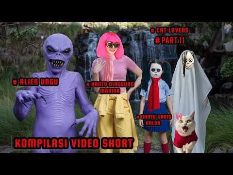 HANTU DINGDONG MARINA | HANTU GADIS BALON | #part11 | #catlover | ALIEN UNGU