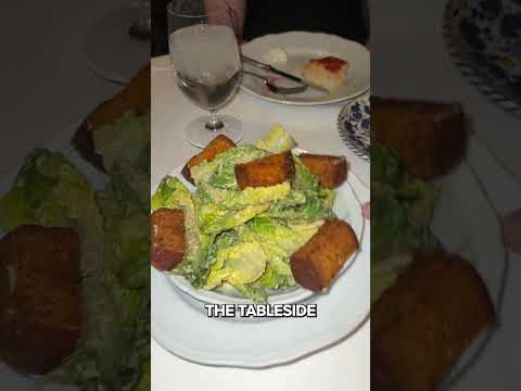 Everything I Ate at the Hardest to Get Reservation in New York City!🥩🍛#Shorts