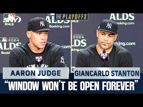 Yankees’ Aaron Judge and Giancarlo Stanton on Juan Soto’s impact, against KC and dealing with pressure | SNY