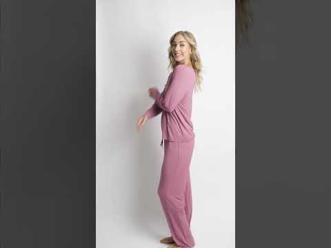 Piżama Heather Rose 8120 różowy