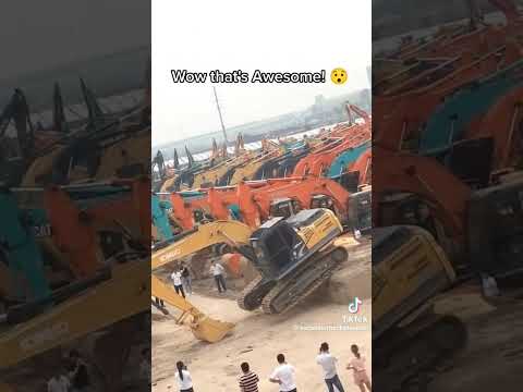 Excavator skills #construction #video #funny #trending #trendingshorts #viralvideo #viralshorts