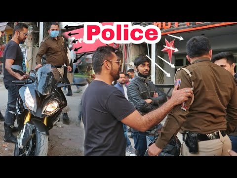 COP vs MY LOUD BMW S1000RR 🤯