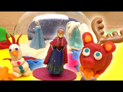 アナ雪 粘土 あそび  Disney Frozen Play-Doh Set