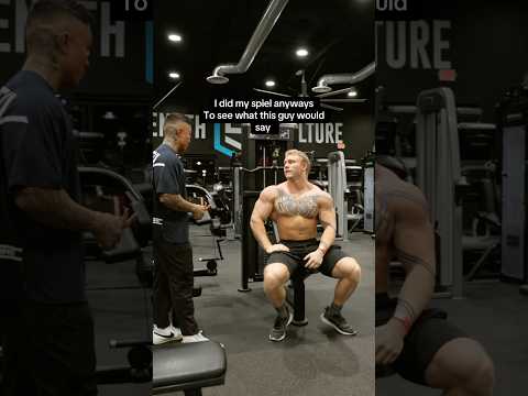 LATMAN MEETS INTERRUPTION GUY 😂 #fyp #funny #comedy #gym #collab #fitness #bodybuilding #viral