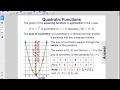 Exploring Quadratic Characteristics