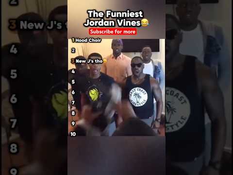 The FUNNIEST JORDAN VINES #funny #vines #nostalgia #shorts #kingbach #jordans