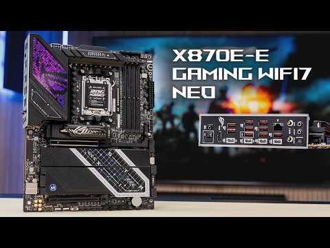25 USB!! But is it worth the Price? | STRIX X870E-E Gaming WiFi7 NEO Unboxing