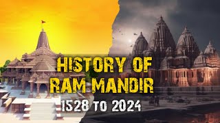 राम मंदिर का 500 साल पुराना इतिहास || HISTORY OF RAM MANDIR || THE DIVINE PURAN