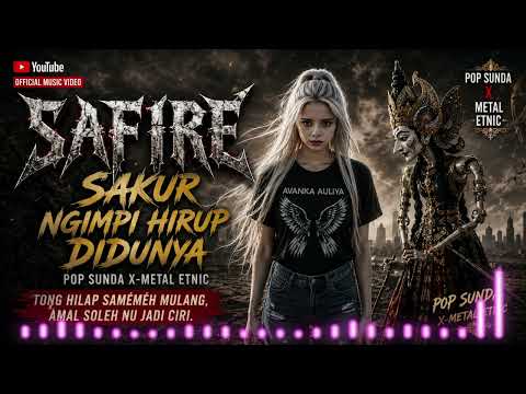 🔥 SAFIRE – Sakur Ngimpi Hirup Didunya | Pop Sunda X-Metal Etnic