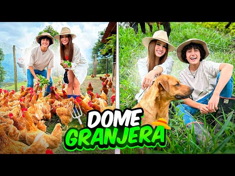 UN DIA SIENDO GRANJERA??? | Domelipa Ft lagranjadelborrego (Parte 1)