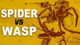 100-Million-Year-Old Spider Attack Frozen in Amber!