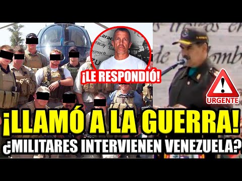 🚨URGENTE MADURO LLAMÓ A LA GUERRA ANTE POSIBLE INTERVENCIÓN MILITAR ¿INVADEN VENEZUELA? BREAK POINT