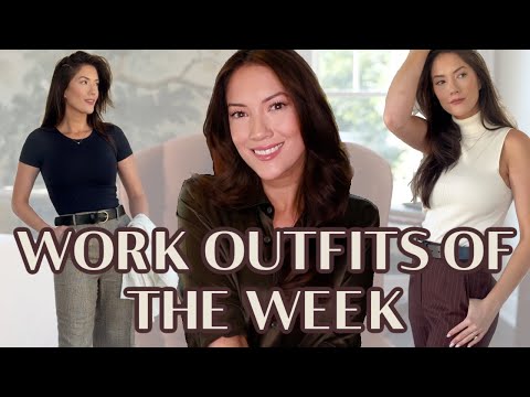 What I Wear to Work & Fall Outfit Essentials!