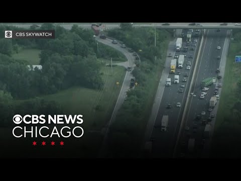 YouTube video thumbnail: Serious Accident on I-55 in Plainfield, Illinois