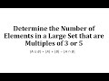 Understanding Multiples of 3 and 5