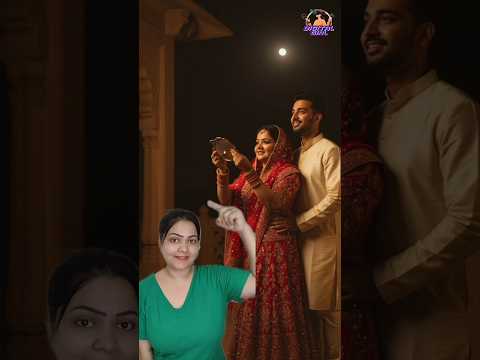 Karwa chauth image with gemini #googlegemini #tech #photoediting #geminiai #viralphotoediting