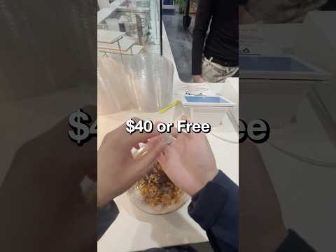 $40 or free coin flip!! #food #pokebowl #foodie