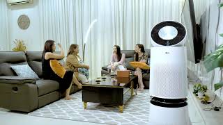 Receiving LG PuriCare™ 360º Air Purifier by Dr. Wendy Liew