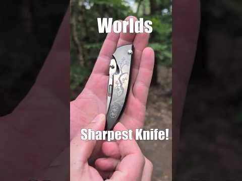 I went to Japan to Buy Worlds Sharpest Knife! #shorts