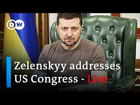 Ukrainian president Zelenskyy delivers address to US Congress | DW News