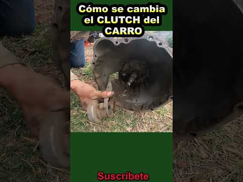 Cómo cambiar el CLUTCH de tu auto | Reemplazar EMBRAGUE procedimiento #automobile #mechanic #car