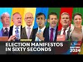 Political Party Manifestos and Policies