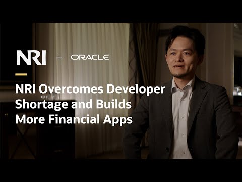 NRI reduces application development efforts by 65% with Oracle APEX