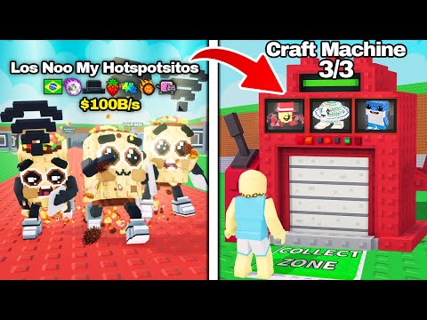 New Craft Machine Soon 😱 Got Every Taco Brainrots 😎 Steal a Brainrot Funny Moments
