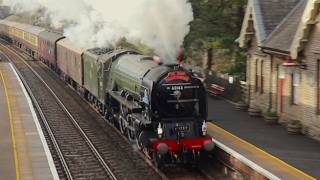 60163 Tornado hammers up the S&C at Kirkby Stephen + 34067 | The Shap Mountaineer & WCME | 28/3/26