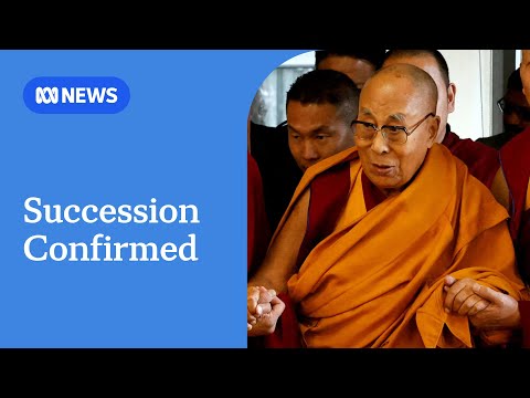YouTube video thumbnail: Dalai Lama Declares he Will Have a Successor After his Death