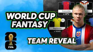 🏆 FIFA WORLD CUP FANTASY ⚽️ MATCHDAY 1 TEAM REVEAL