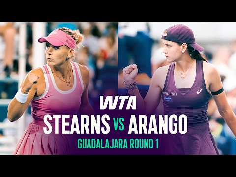 Peyton Stearns vs. Emiliana Arango | 2026 Guadalajara Round 1 | WTA Match Highlights