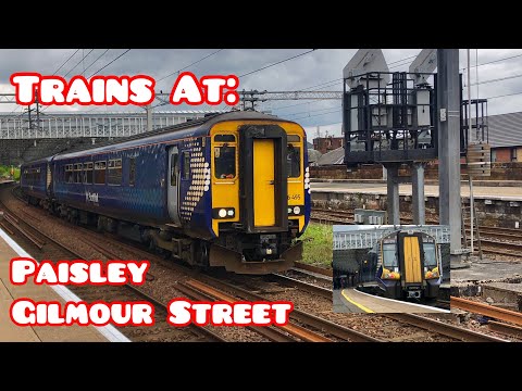 Trains At: Paisley Gilmour Street