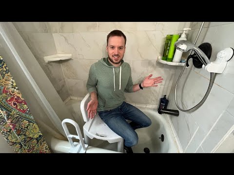 Shower Setup for Seniors