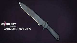 Classic Knife Night Stripe Gameplay