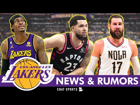 Lakers Rumors On Fred VanVleet Sign & Trade, Jonas Valanciunas Trade ...