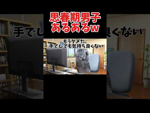 【猫ミーム】思春期男子のあるある体験談！ww #shorts #猫ミーム #あるある