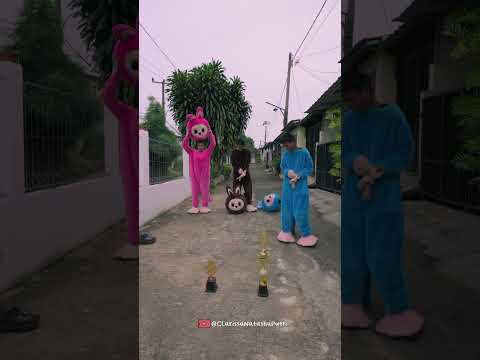 Semua Labubu Adu Balap Pakai Kostum